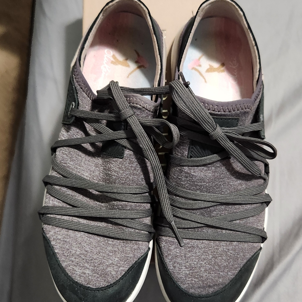OluKai Gray Sneakers for Modern Comfort